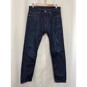 Levis 512 Slim Taper Jeans Mens 31x30 Dark Indigo Denim Blue Pants